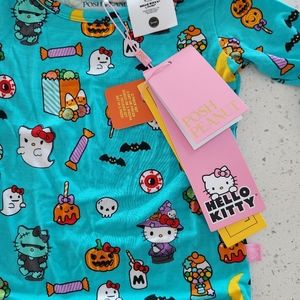 Posh Peanut Hello Kitty Halloween 2 piece pajamas limited edition.